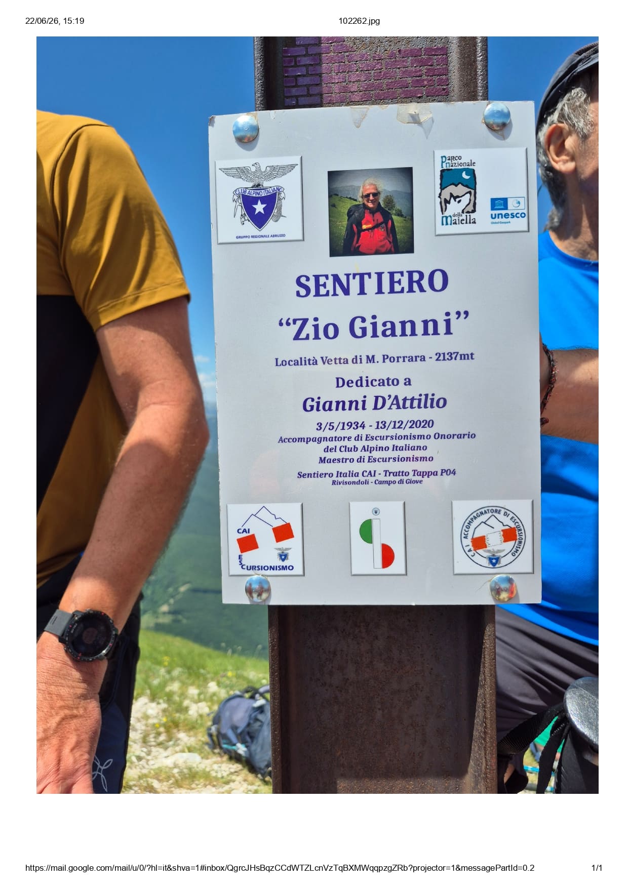 Il CAI Abruzzo celebra la Giornata Nazionale SICAI sul Monte Porrara